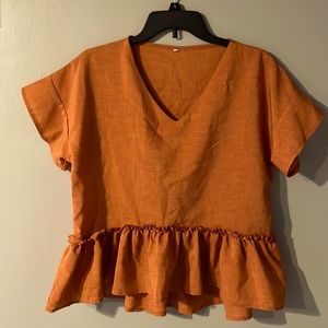 5/$15 Ruffled top